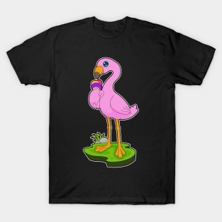 Flamingo Waffle ice cream T-Shirt